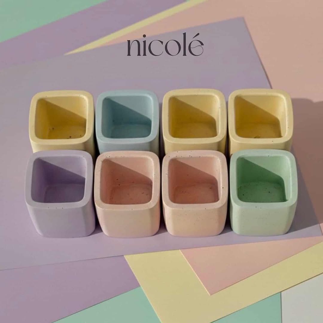 3 Pcs Cubic Pots - Image 2